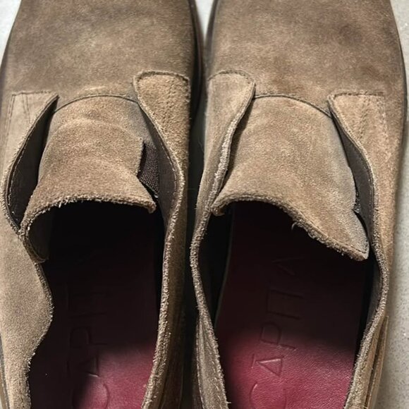 Mens CAPITA Leather shoes boots. Brown/Grey color. Size 43. Great Condition main image 5